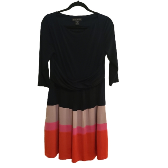 Jessica Howard Colorblock Dress - Picture 1 of 3